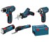      Bosch 51 Kit: - GSR 10,8-2-LI +   GDR 10,8-LI +  GSA 10,8 V-LI +   GOP 10,8 V-LI  