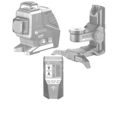    Bosch GLL 2-80 P +   BM1 +  LR2  L-Boxx 